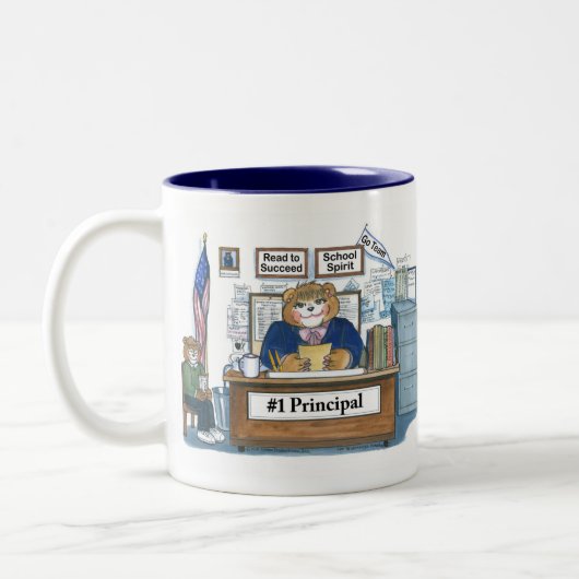 HauptTasse Zweifarbige Tasse (Links)
