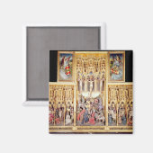 Hauptteil des Ambierle Altarpiece Magnet (Vorderseite/Rückseite)