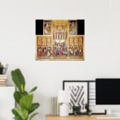 Hauptteil des Ambierle Altarpiece Poster (Heimbüro)