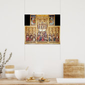Hauptteil des Ambierle Altarpiece Poster (Küche)