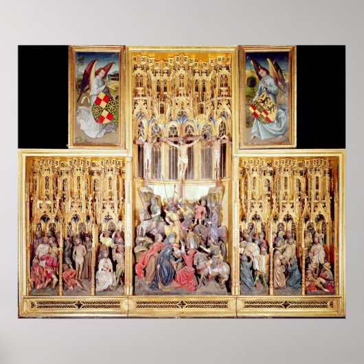Hauptteil des Ambierle Altarpiece Poster (Vorne)
