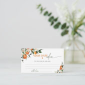 Hauptthema squeeze Zitrus Datum Ideen Nacht Begleitkarte (Stehend Vorderseite)