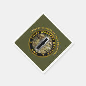 Hauptverantwortlicher für den Haftbefehl 5 (CW5) W Serviette (Ecke)