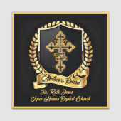 Hauptversammlung Namensschild (Vorderseite)