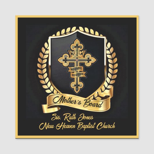 Hauptversammlung Namensschild (Vorderseite)