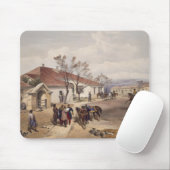 Hauptviertel Lord-Raglans bei Khutur Karagatch, p Mousepad (Mit Mouse)