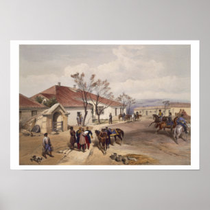 Hauptviertel Lord-Raglans bei Khutur Karagatch, p Poster
