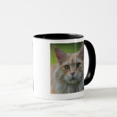 Hauptwaschbärkatze Tasse (VorderseiteRechts)