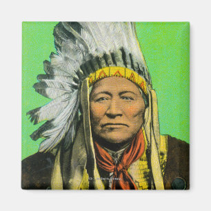 HauptWashakie Porträt Magnet