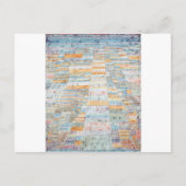 Hauptweg und Wege von Paul Klee Postkarte (Vorderseite)