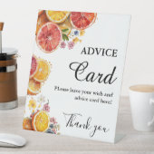 Hauptzeichen des Zitrusfrüchte-Ratings auf dem Zit Sockelschild (In Situ)