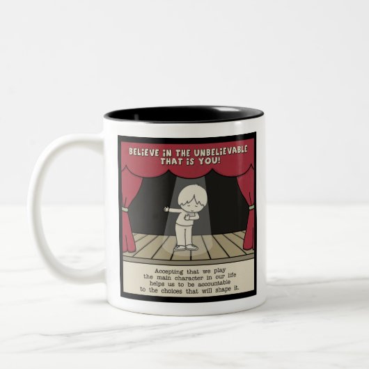 Hauptzeichen Zweifarbige Tasse (Links)