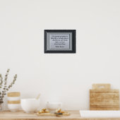 Hauptziel - Kunstdruck - Dalai Lama Zitat Poster (Küche)