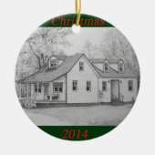 Haus 2014 keramik ornament (Vorne)