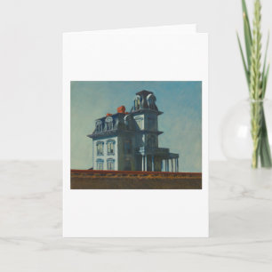 Haus am Eisenbahn - Edward Hopper Karte