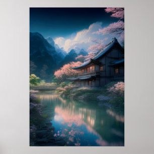 Haus am Fluss Lazy Poster