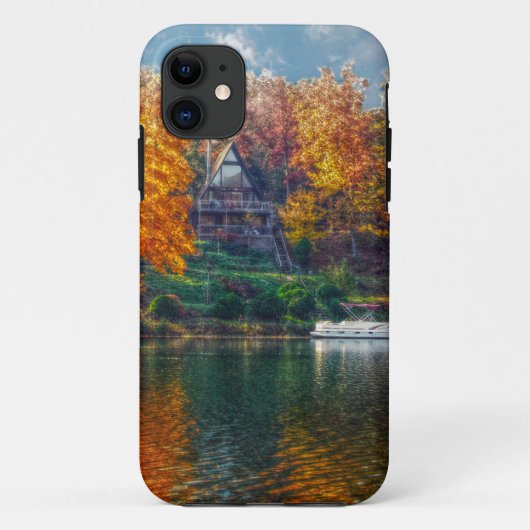 Haus am See Case-Mate iPhone Hülle (Rückseite)