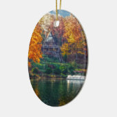 Haus am See Keramikornament (Links)