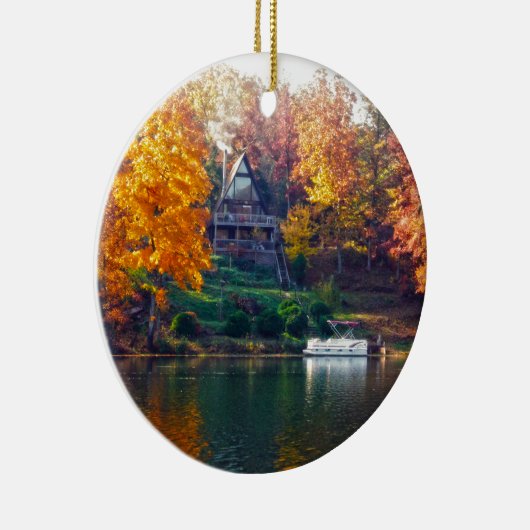 Haus am See Keramikornament (Rechts)