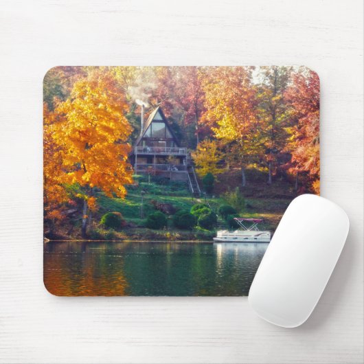Haus am See Mousepad (Mit Mouse)