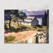 Haus am See Postkarte (Vorderseite)