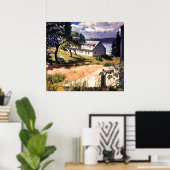 Haus am See - Print Poster (Heimbüro)