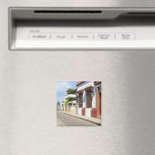 Haus am Straßenrand Magnet (In Situ (Geschirrspüler))