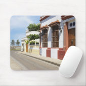 Haus am Straßenrand Mousepad (Mit Mouse)