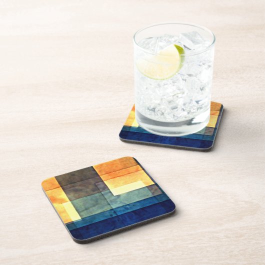 Haus am Wasser von Paul Klee Getränkeuntersetzer (Rechte Seite)