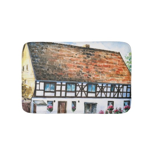 Haus Badematte (Vorderseite)