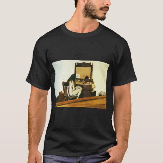 Haus bei Fort Edward Hopper T-Shirt (Vorderseite)