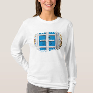 Haus blau gestrichen, Udaipur, Rajasthan, Indien T-Shirt