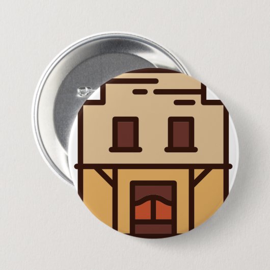 Haus Button (Vorne & Hinten)