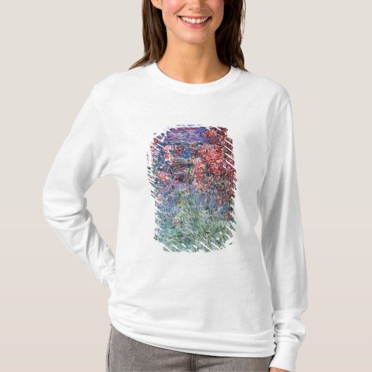 Haus Claudes Monet | bei Giverny unter den Rosen T-Shirt (Vorderseite)