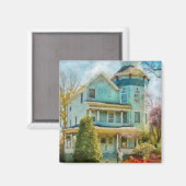 Haus - Der Ausblick Magnet (Vorderseite/Rückseite)