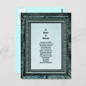 Haus der Bestimmung Postkarte (Vorne/Hinten)