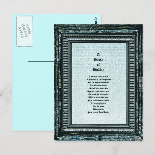 Haus der Bestimmung Postkarte (Vorne/Hinten)