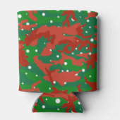 Haus der Camouflage Weihnachten Dosenkühler (Rückseite)