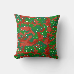 Haus der Camouflage Weihnachten Kissen
