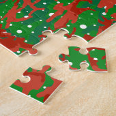 Haus der Camouflage Weihnachten Puzzle (Seite)
