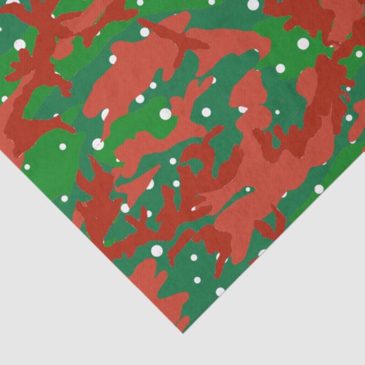 Haus der Camouflage Weihnachten Seidenpapier (Ausschnitt)