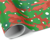 Haus der Camouflage Xmas Camouflage Geschenkpapier (Rolleneckpunkt)