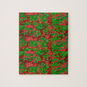 Haus der Camouflage Xmas Glitzer Camouflage Puzzle (Vertikal)