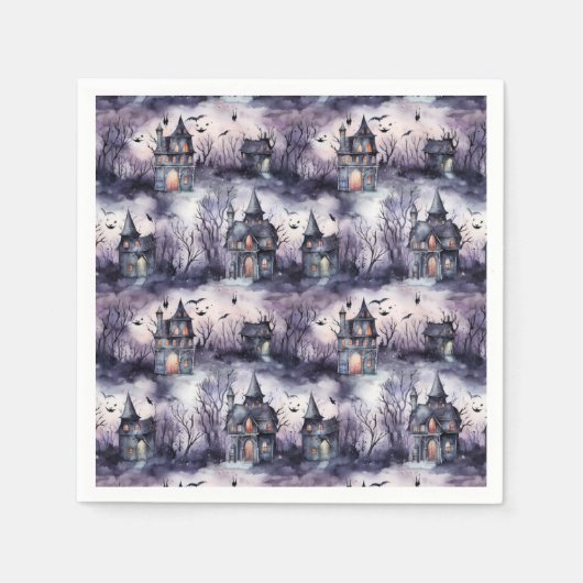 Haus der Echos - Die endlose Uhr Serviette (Vorderseite)