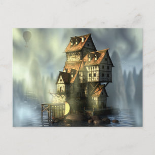 Haus der Fantasie am Wasser Postkarte