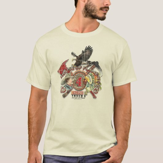 HAUS DER FLAMMEN T-Shirt (Vorderseite)