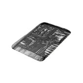 Haus der Folter Badematte (Schrägansicht)