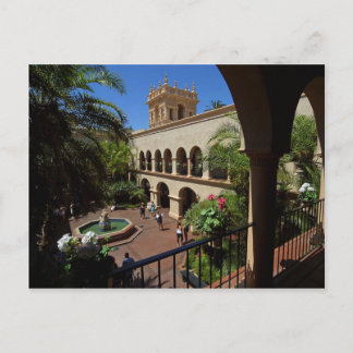 Haus der Gastfreundschaft im Balboa Park Postkarte