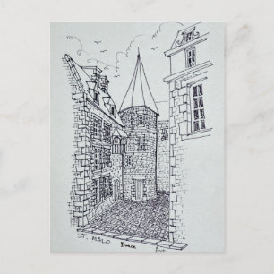 Haus der Prinzessin Anne von Bretagne   Saint-Malo Postkarte