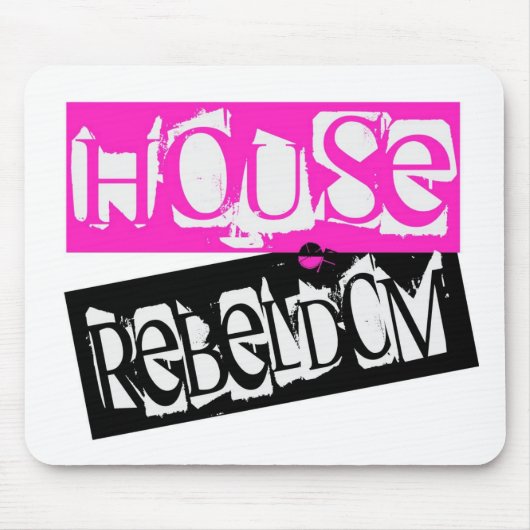 Haus der Rebellion Mousepad (Vorne)